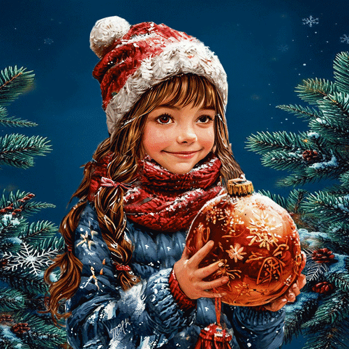 Анимированная открытка Новогоднего настроения!