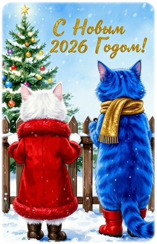 Открытка С Новым годом!