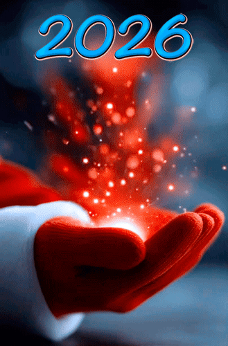 Анимированная открытка 2026