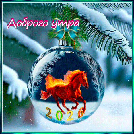 Анимированная открытка Доброго утра в ожидании праздника!