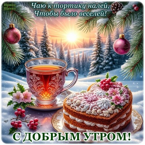 Открытка Доброе утро!