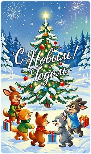 Открытка С Новым годом!