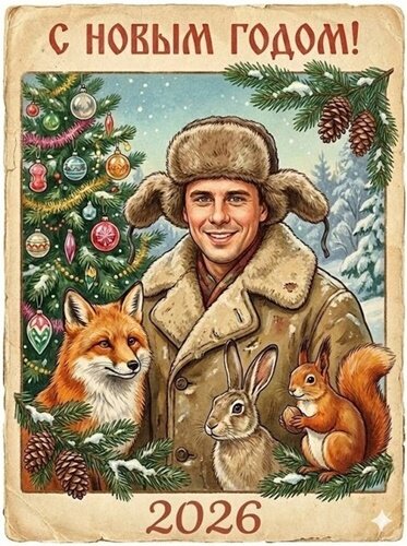 Открытка С Новым годом!
