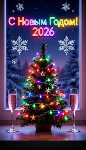 Открытка Новый год