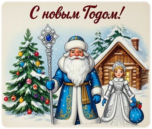 Открытка С Новым годом!