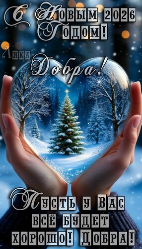 Открытка С Новым 2026 годом!