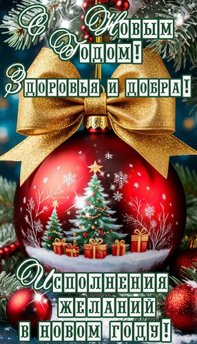 Открытка С Новым годом