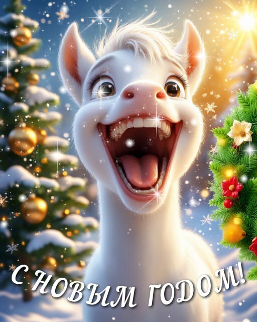 Открытка С новым годом