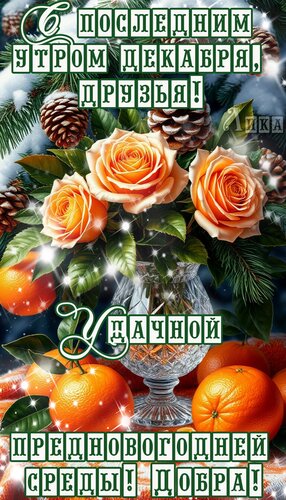 Открытка Среда