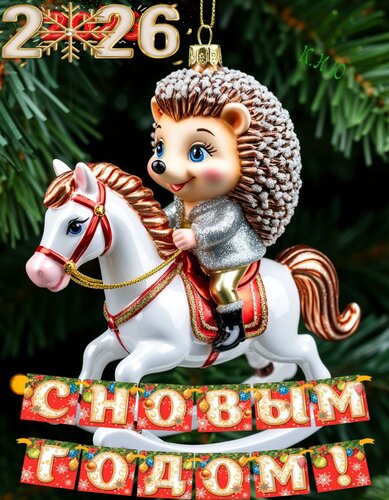 Открытка 2026. С Новым годом!