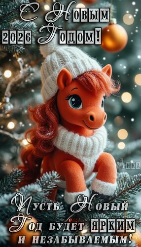 Открытка Новый Год 2026