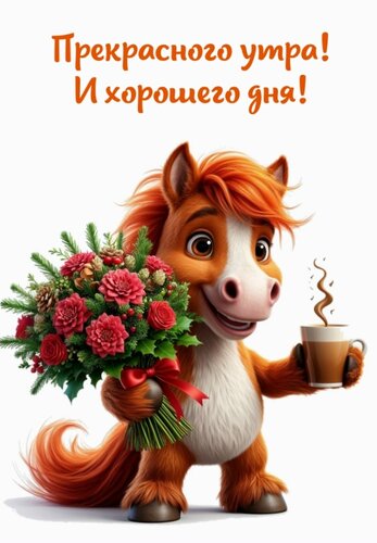 Открытка Прекрасного утра