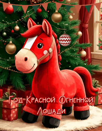 Анимированная открытка С Новым годом!