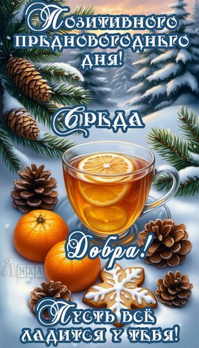 Открытка Среда