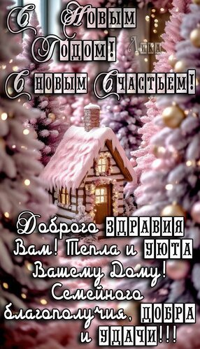 Открытка Новый год