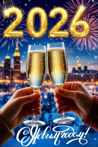 Открытка С Новым Годом!