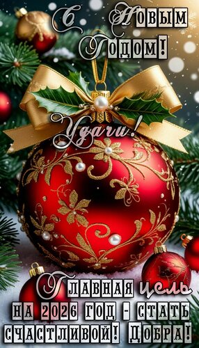 Открытка Новый Год
