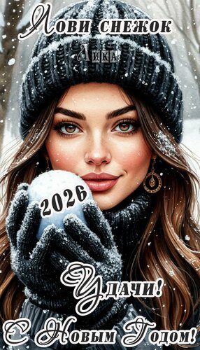 Открытка Новый Год