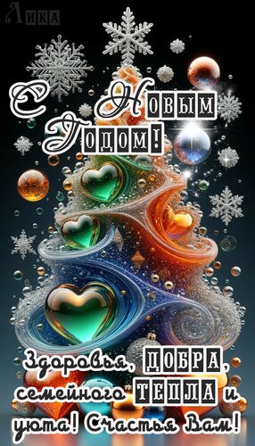 Открытка Новый год