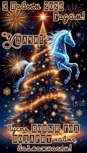 Открытка Новый год