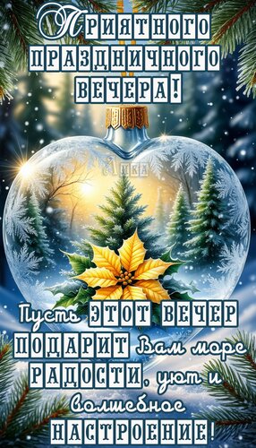 Открытка Добрый вечер!