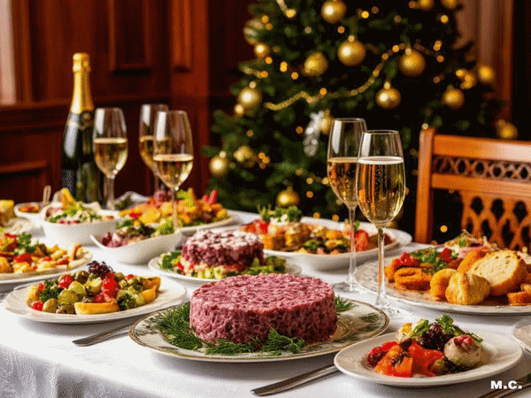 Анимированная открытка Уютного новогоднего вечера!