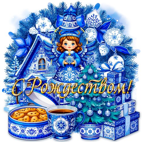Открытка С Рождеством!