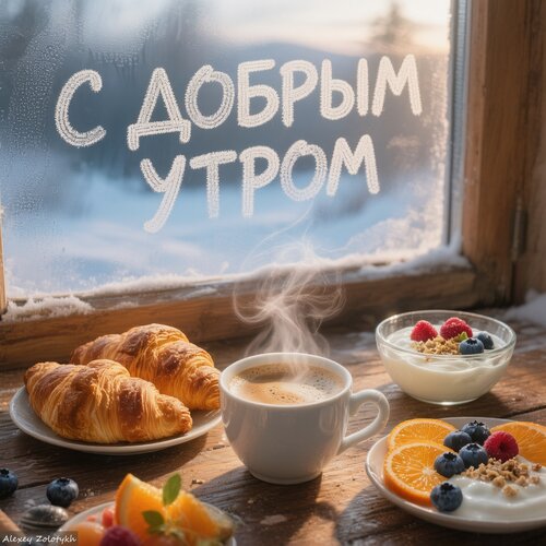 Открытка Добрым утром, друзья! Встречайте новый день с улыбкой