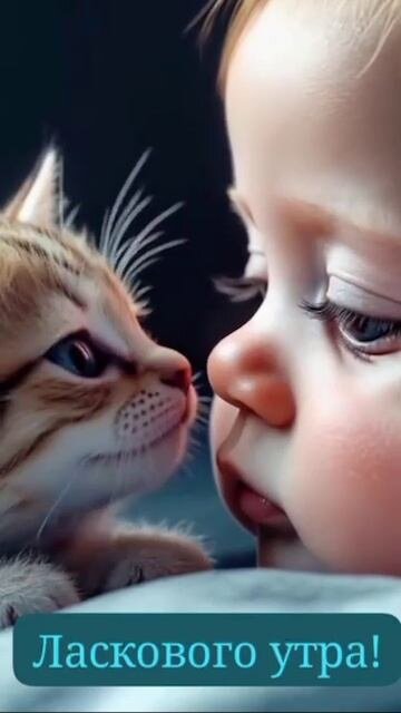 Открытка Ласкового утра