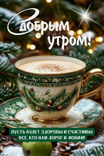 Открытка Доброе утро