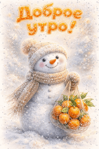 Анимированная открытка Доброе утро!