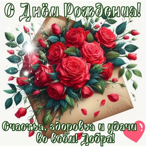 Открытка С днём рождения!