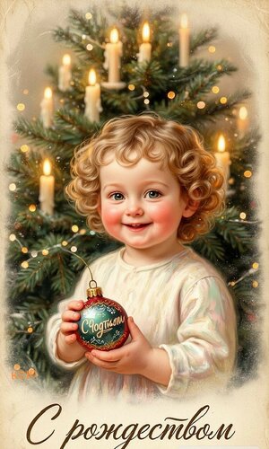 Открытка С Рождеством