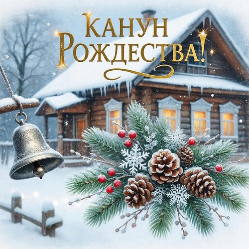 Открытка Сочельник