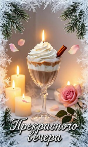 Открытка Прекрасного вечера