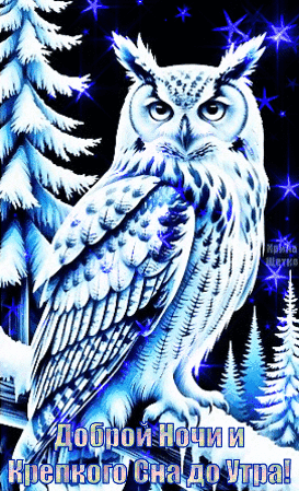 Анимированная открытка ДОБРОЙ НОЧИ!
