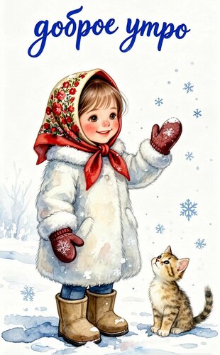 Открытка Доброе утро