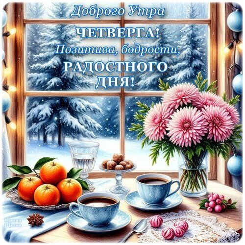 Открытка Доброе утро!