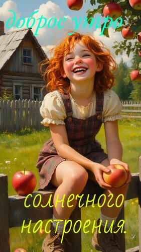 Открытка Доброе утро. Солнечного настроения