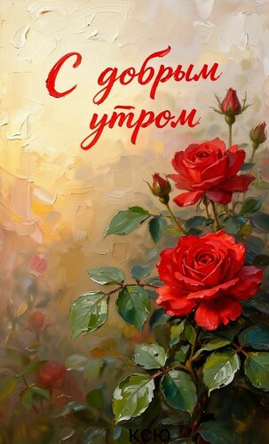 Открытка С добрым утром