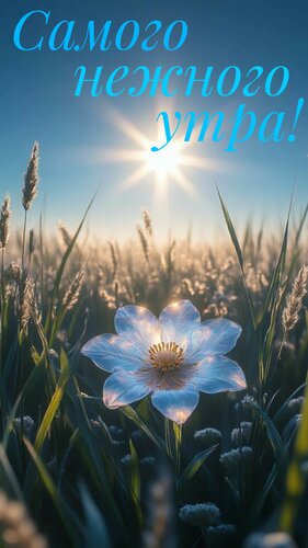 Открытка Самого нежного утра!