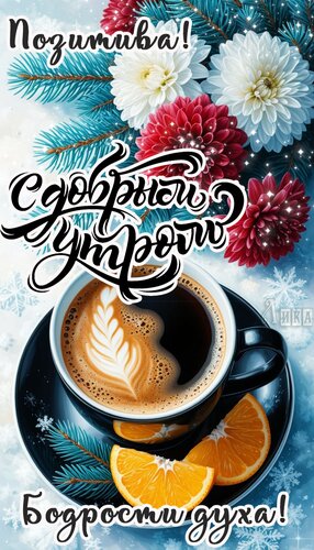 Открытка Доброе утро