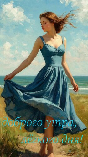 Открытка Доброго утра, лёгкого дня!