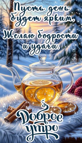 Открытка Доброе утро