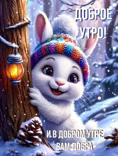 Открытка доброе утро