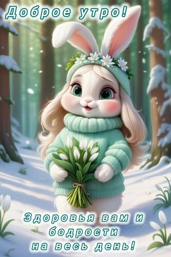 Открытка Доброе утро