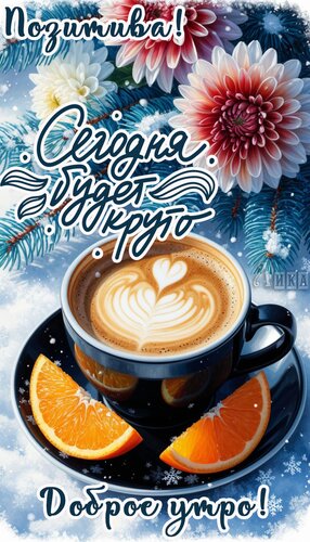 Открытка Доброе утро