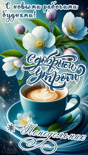 Открытка Понедельник