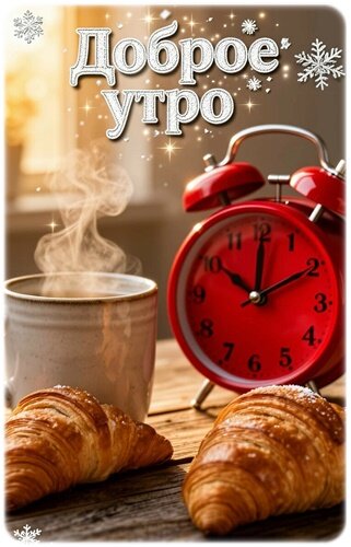 Открытка ДОБРОЕ УТРО!