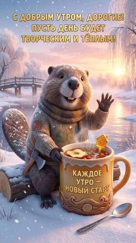 Открытка Доброе утро